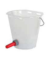 Kerbl Kalveremmer kunststof afgeplat KAAL, TRANSPARANT