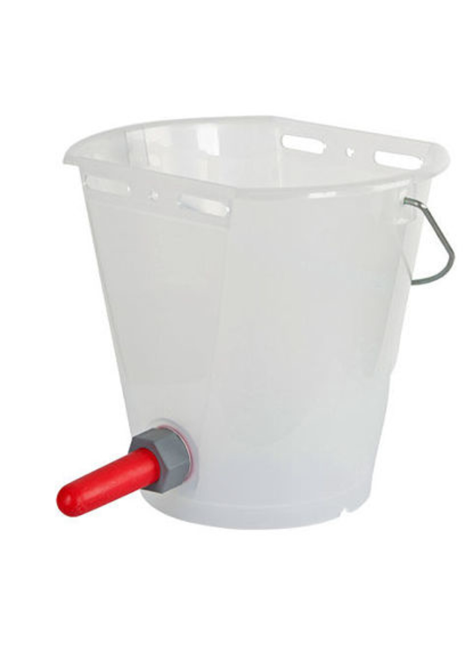 Kerbl Kalveremmer kunststof afgeplat KAAL, TRANSPARANT