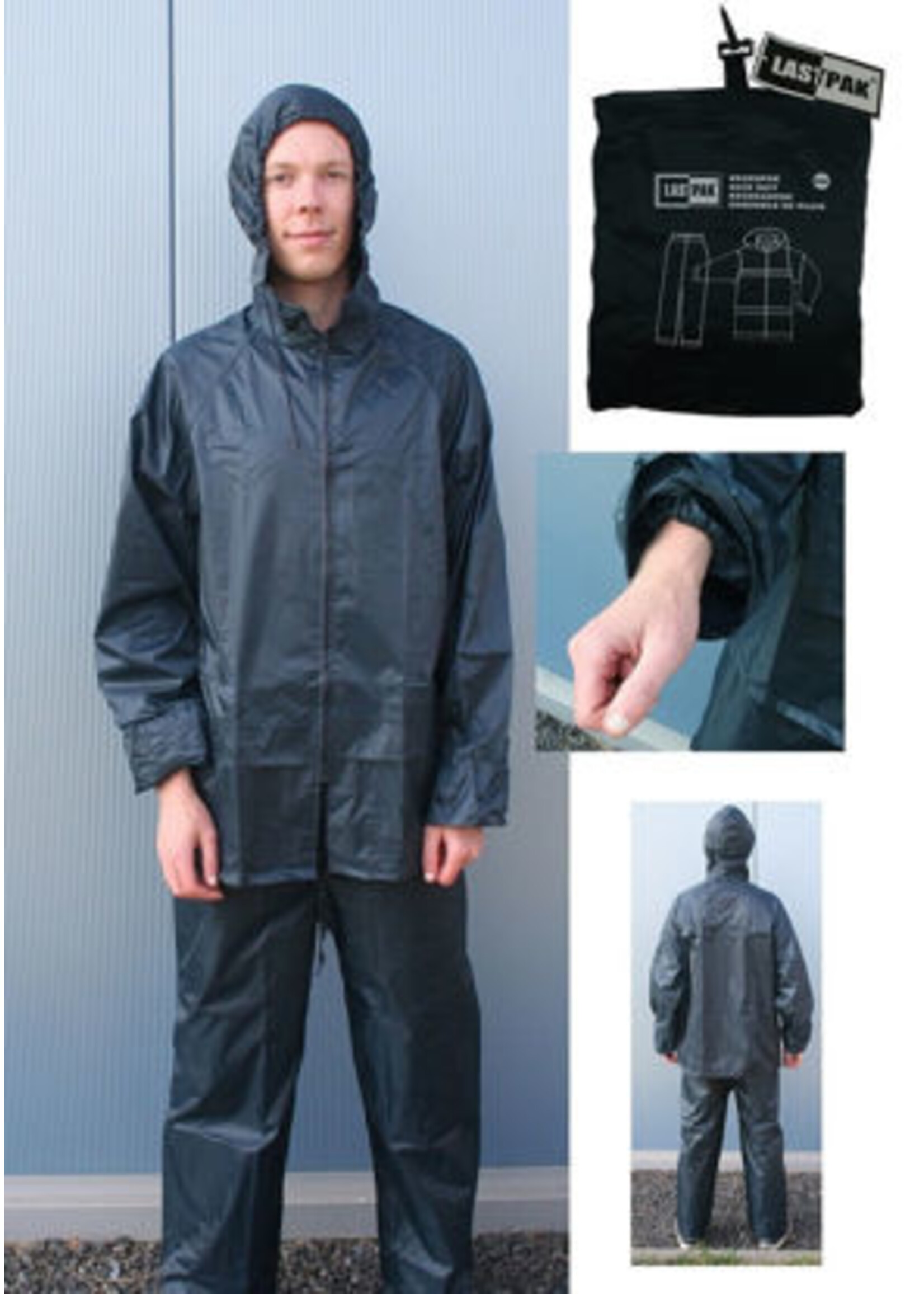 Greenlands Regenpak Classic blauw mt. M t/m XXXL