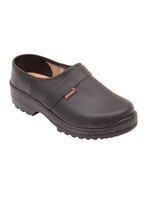 Schoenklomp Gevavi Lincoln aangespoten PU-zool zwart-36