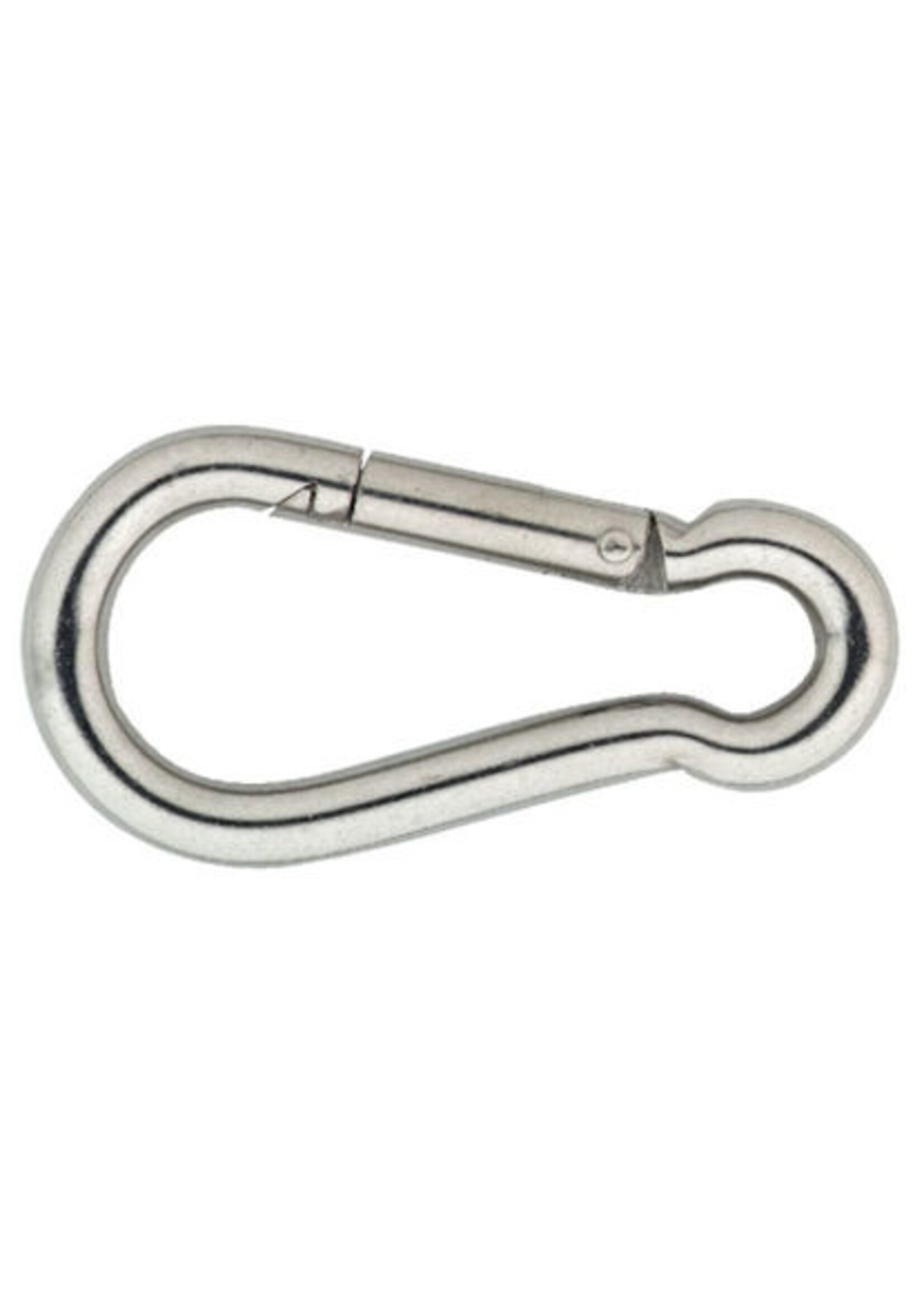 Karabijnhaak -RVS- 7x70 (per stuk gelabeld)