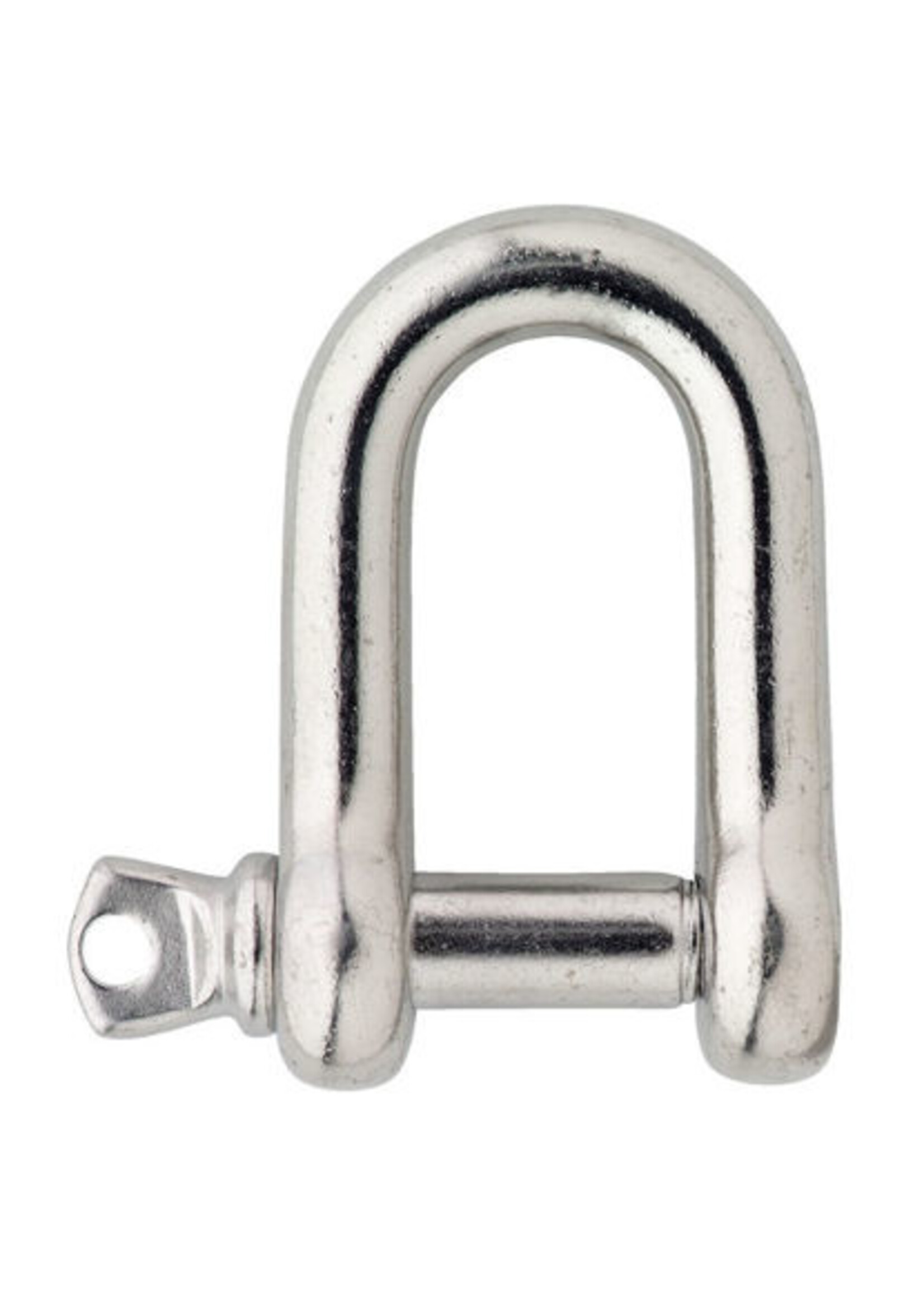 D-sluiting -RVS-, 8mm (5/16)  (per stuk gelabeld)