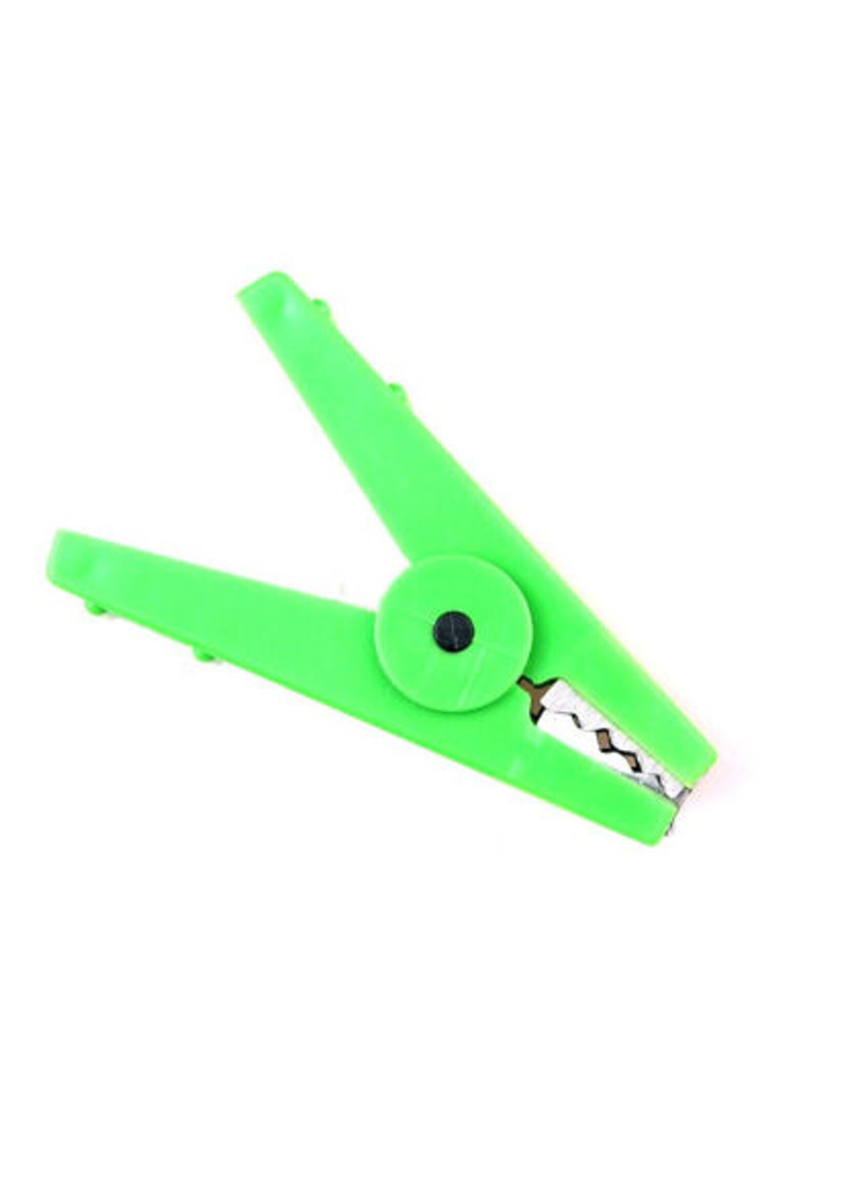 Krokodillenklem groen
