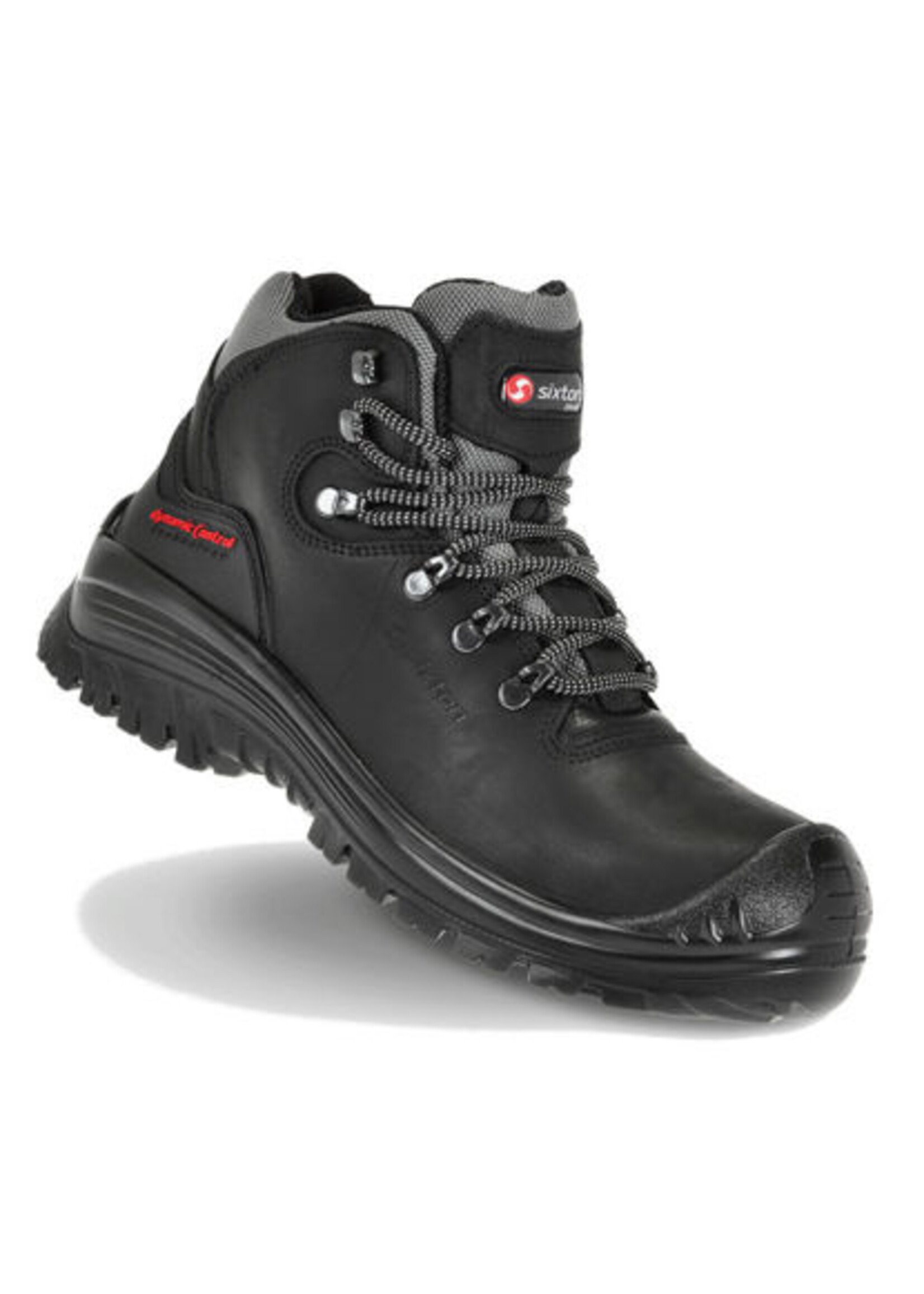 Werkschoen Sixton Peak Corvara hoog zwart S3, mt.38