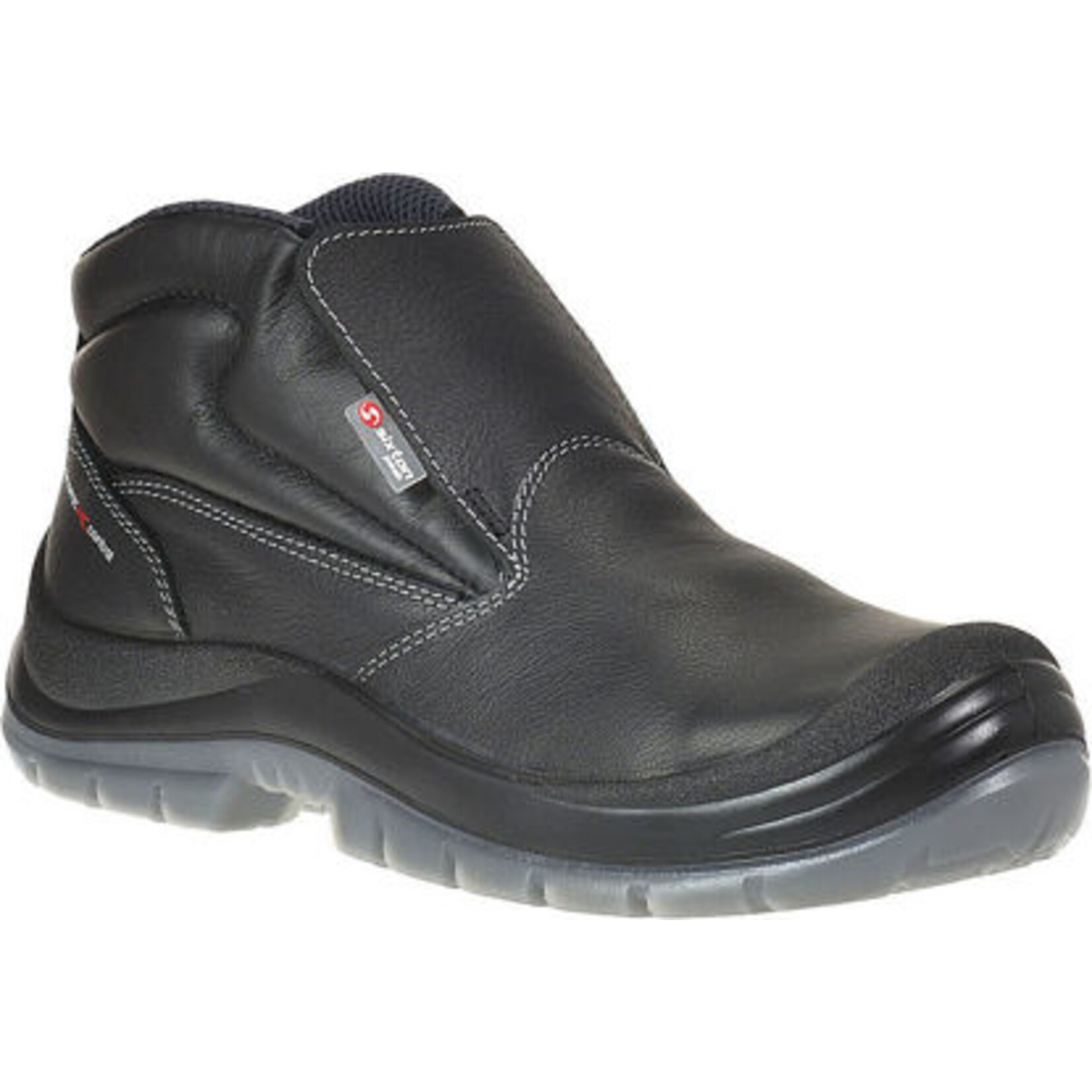 Werkschoen SixtonPeak Aviano Instapper HOOG S3+kr.n zwart 38