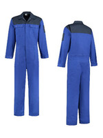 Overall katoen korenblauw/marine -42 Overall katoen korenblauw/marine -42
