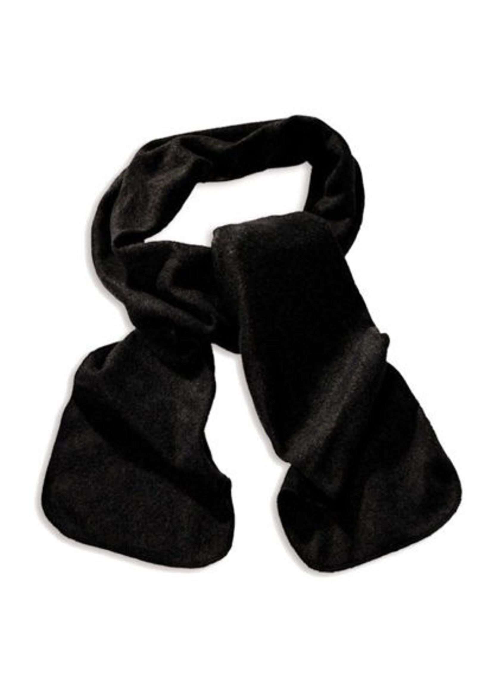 Fleeceshawl, zwart