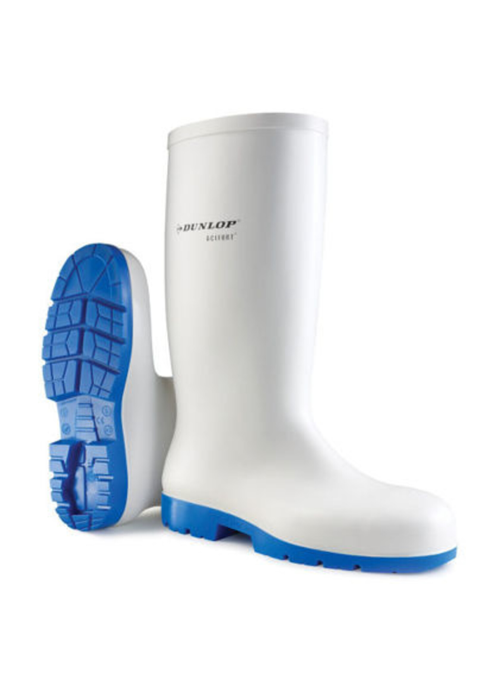 Knielaars Acifort Dunlop + SRC, wit mt.35