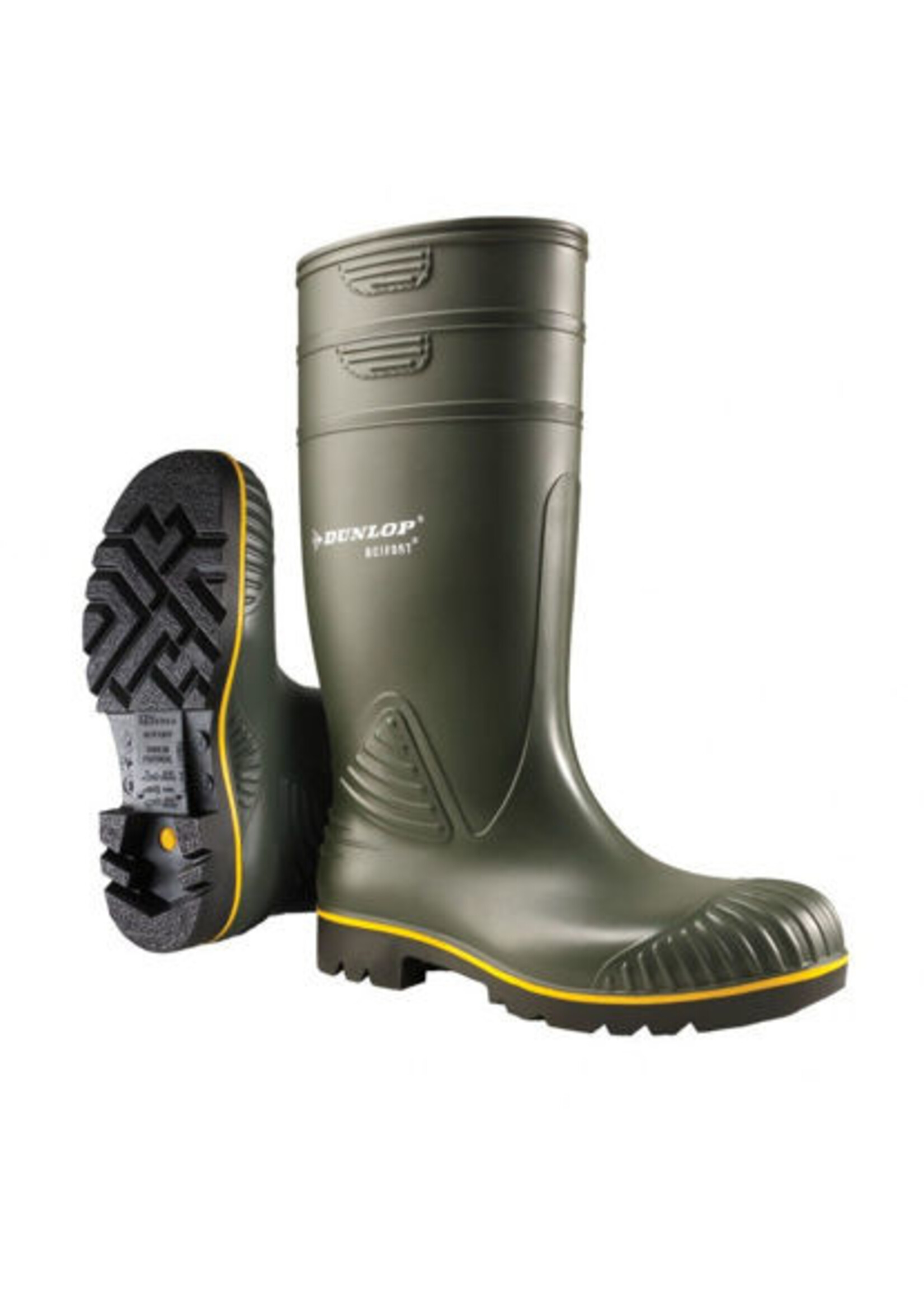 Dunlop Knielaars groen Acifort Heavy Duty Dunlop (O).