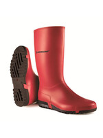 Dunlop Sportlaars rood Dunlop (O), mt.31 t/m 42.