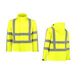 MM Softshelljack High Visibility RWS FluoGeel maat XS t/m 4XL