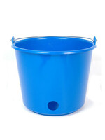 Kerbl Kalver speenemmer kunststof rond KAAL, blauw 12L.