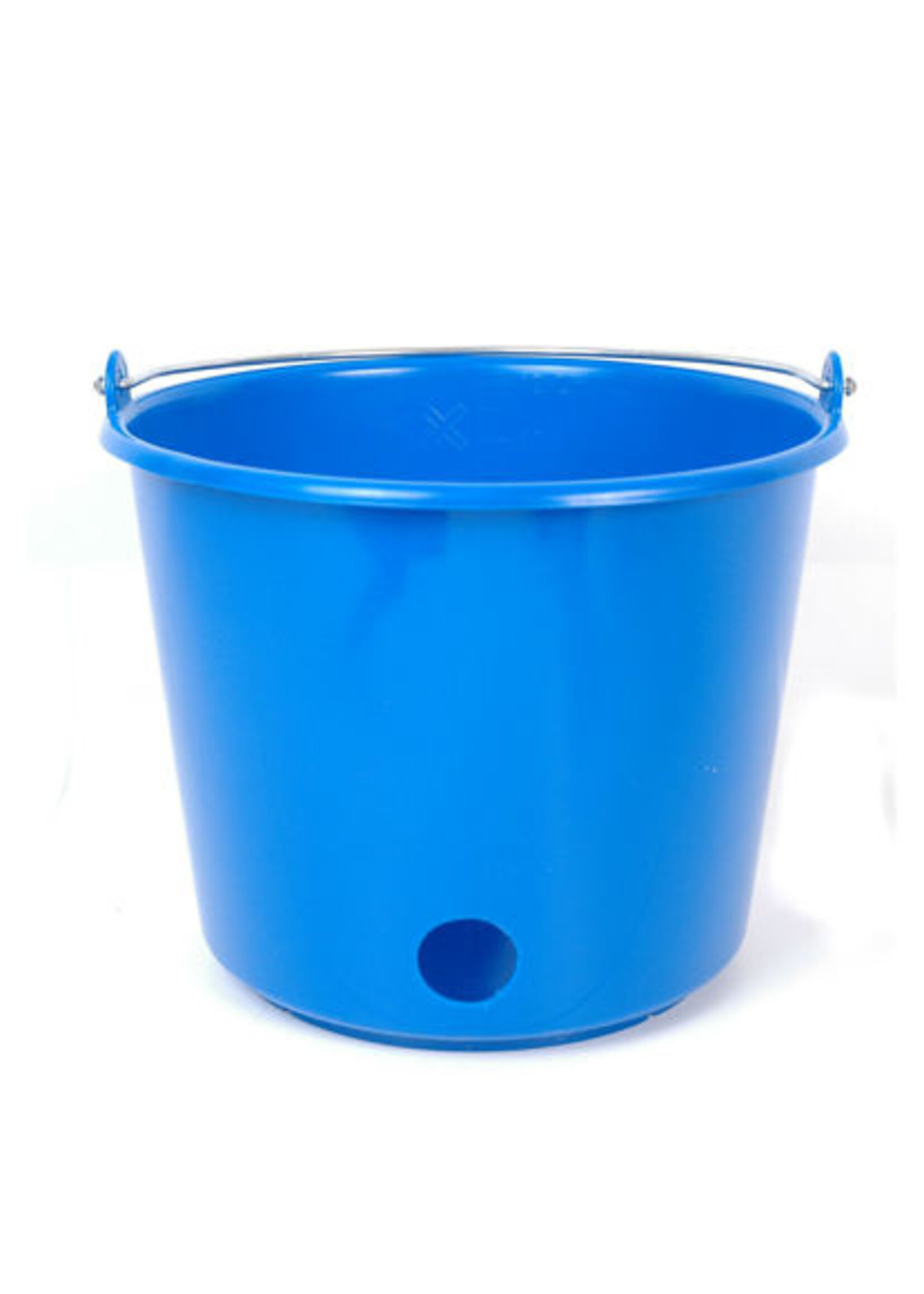 Kerbl Kalver speenemmer kunststof rond KAAL, blauw 12L.