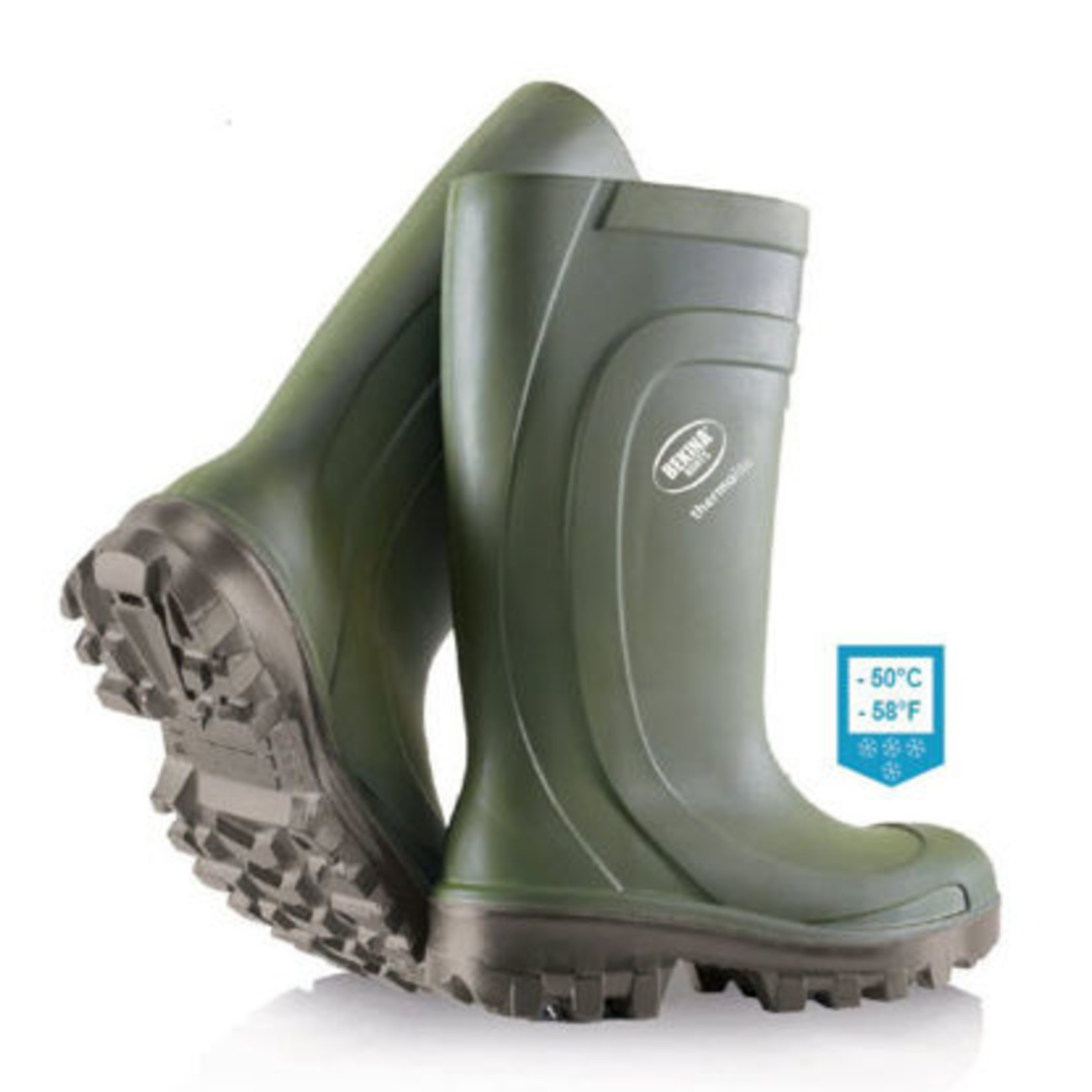 Bekina Bekina Thermolite IceShield S5 groen/zwart mt.39 t/m 47.