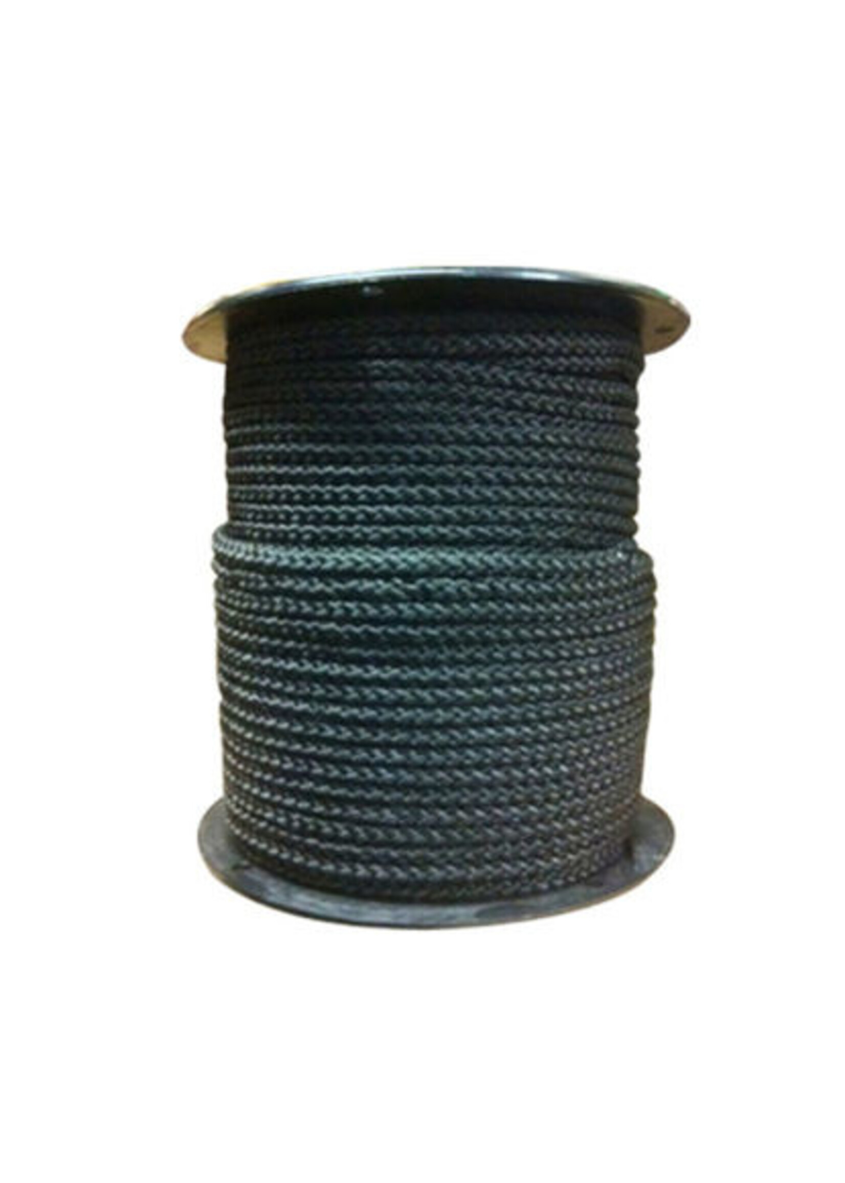 Nylon touw Zwart- 5mm, 100m, 4 t/m 8 mm.