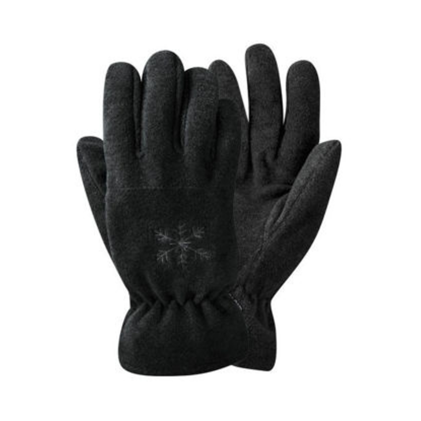 Handschoen Fleece Basic, grijs M  t/m XXL