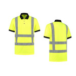 MM Polo-Shirt High Visibility RWS FluoGeel mt, XS t/m 4XL.