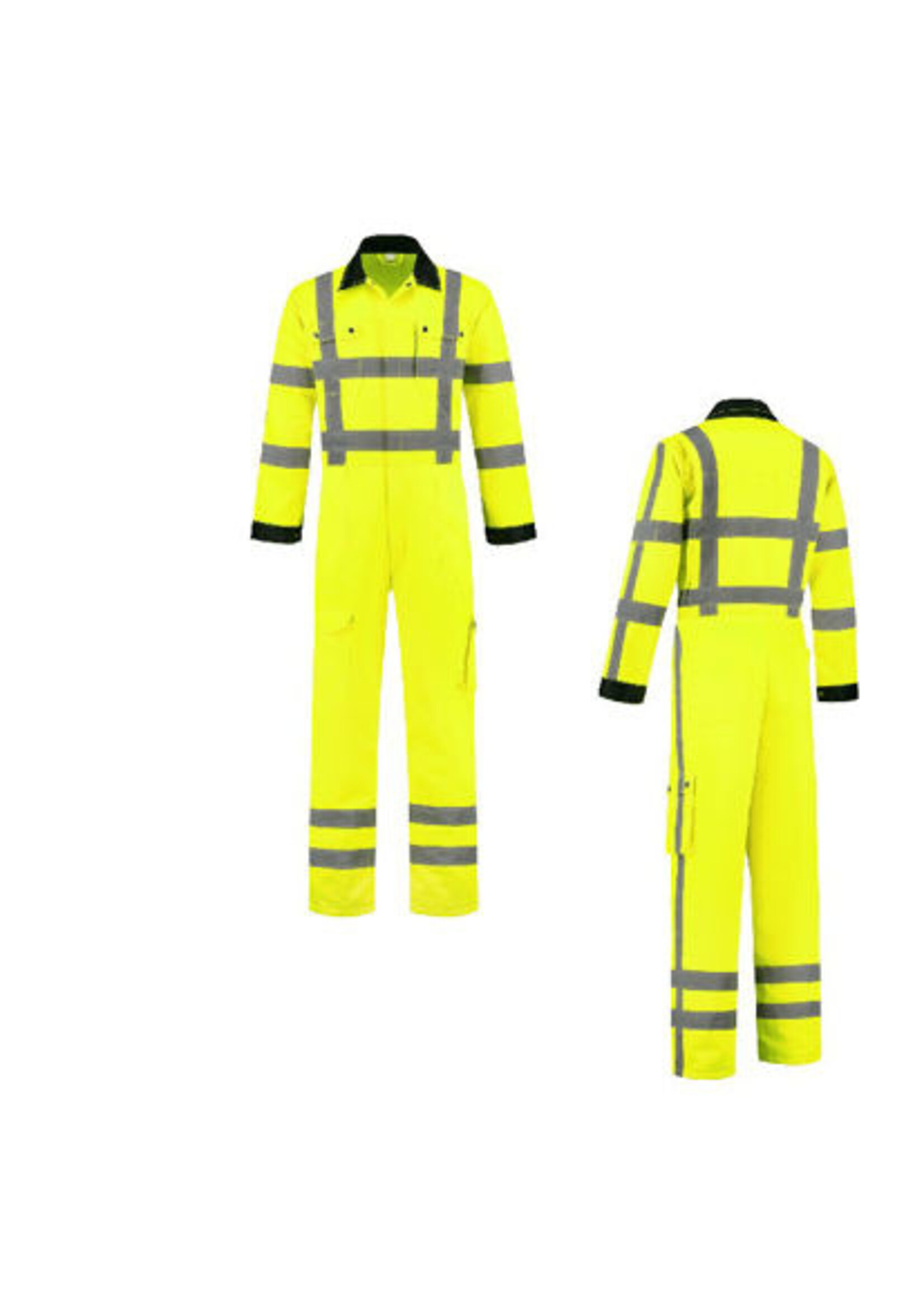 MM Overall High Visibility RWS Fluo Geel mt 44 t/m 64.