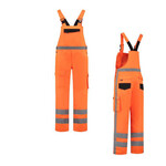 MM Am. Overall High Visibility RWS Fluo-Oranje mt 44 t/m 64.