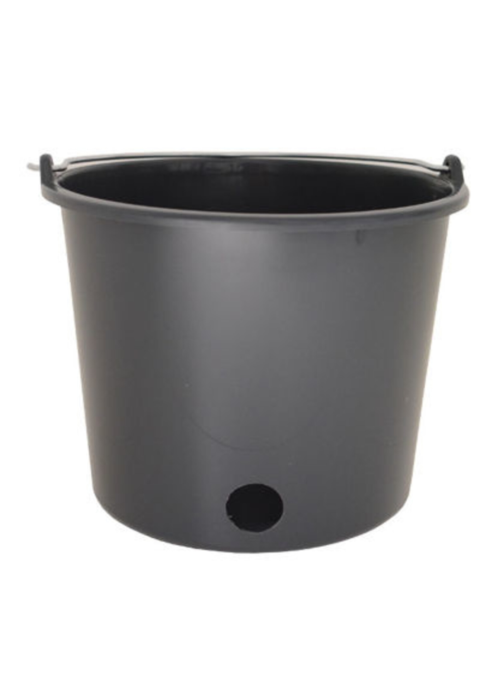 Kerbl Kalver speenemmer kunststof rond KAAL, grijs 12L.