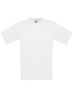 B&C T-shirt wit ( per 5 stuks)