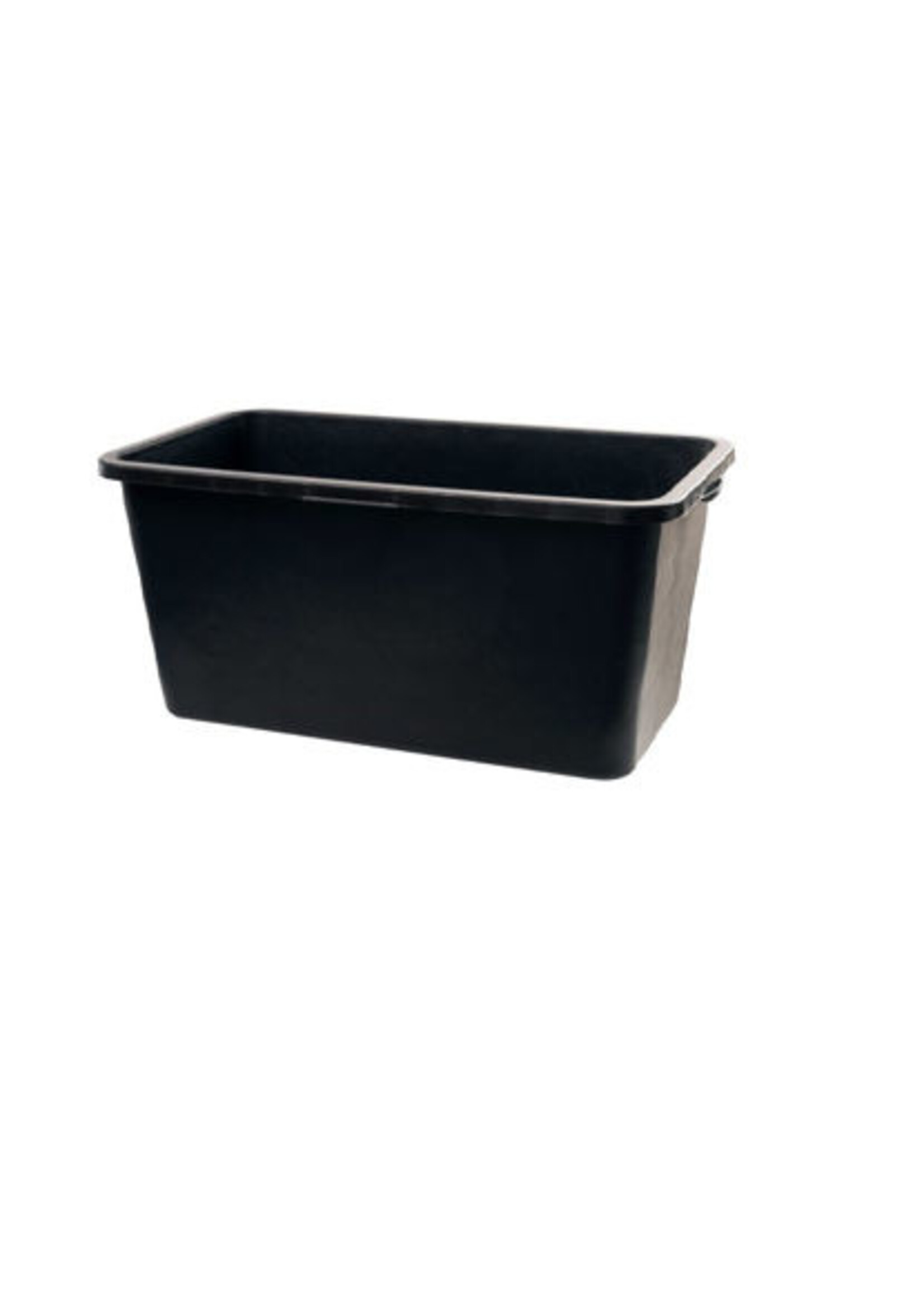 NB  Speciekuip RECHTHOEKIG, zwart 40, 65, 80 Ltr.
