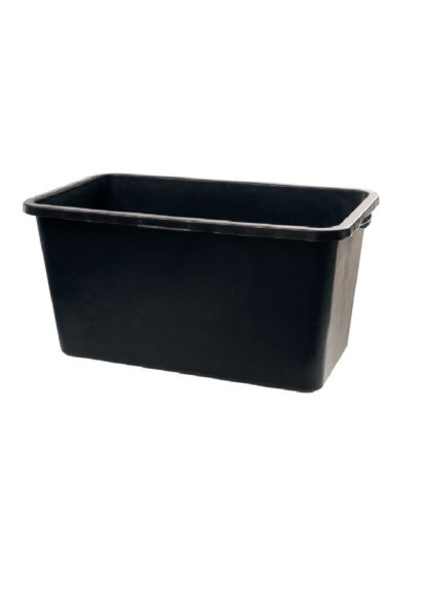 NB  Speciekuip RECHTHOEKIG, zwart 40, 65, 80 Ltr.