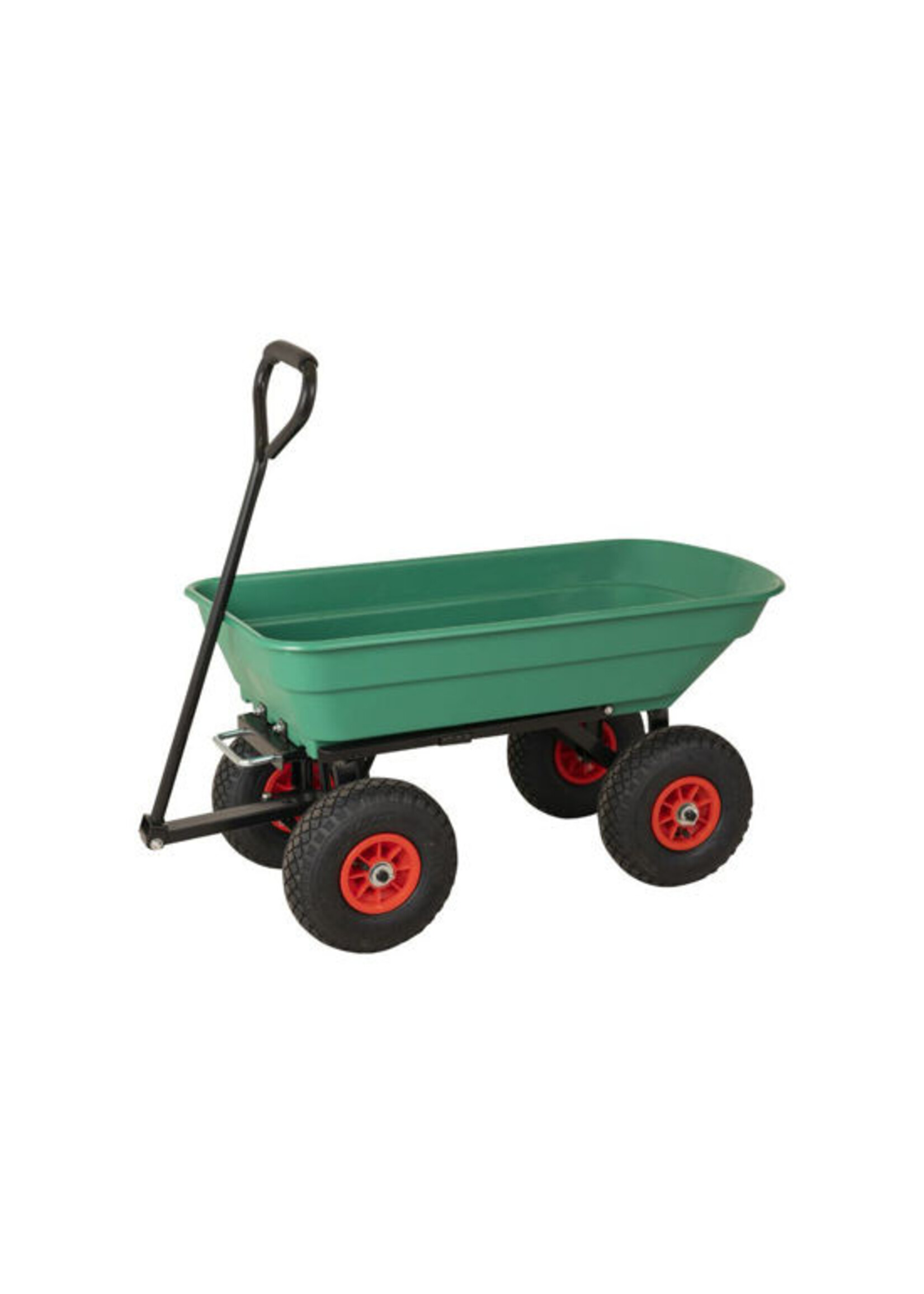 Bolderkar / Tuin-kiepkar kunststof bak 845x475x165mm