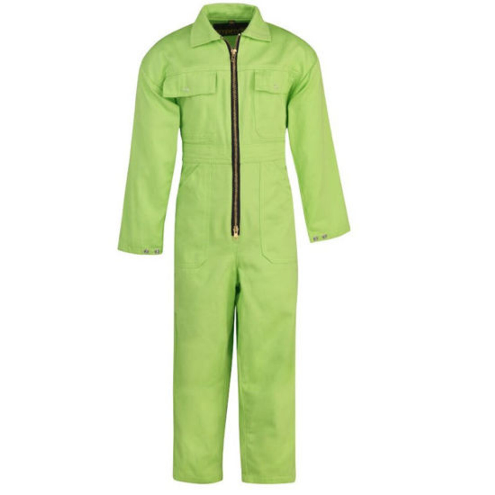 Storvik Kinderrallyoverall - Lime-groen maten 68t/m 176.