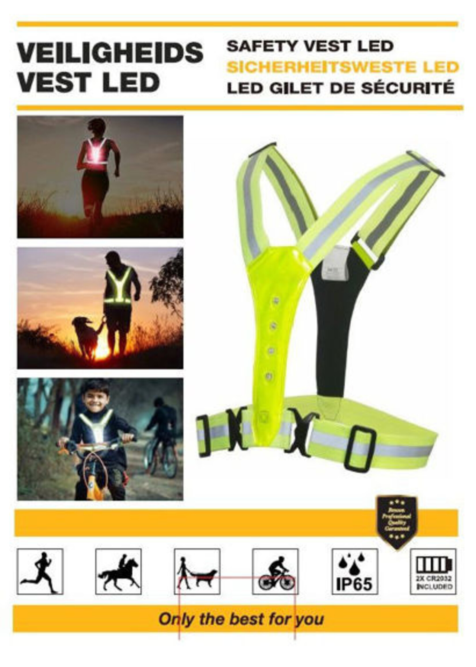 import Signalisatievest / Veiligheidsvest LED