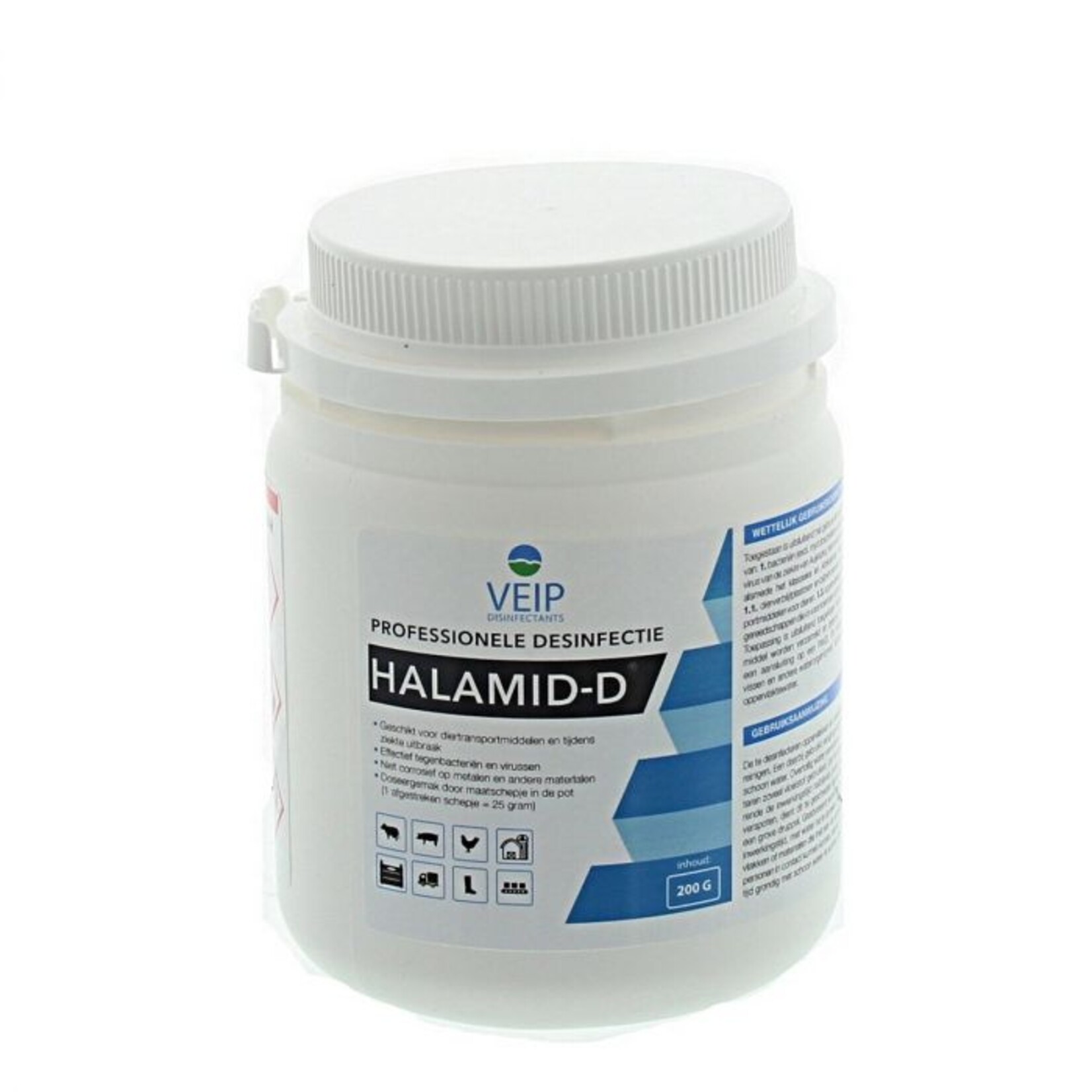 Veip Halamid, 200 gram t/m 10 Kg.