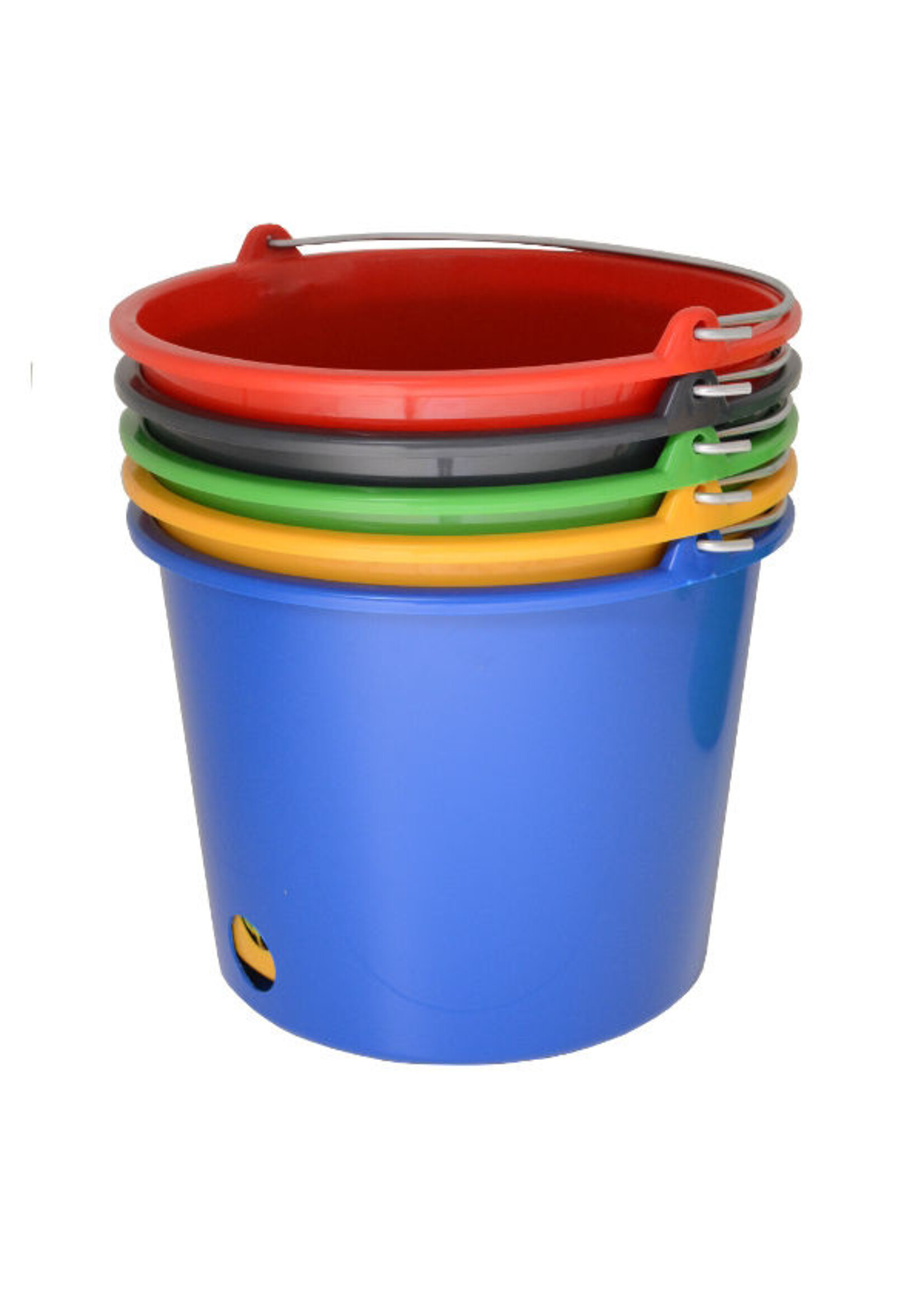 Kerbl Kalver speenemmer kunststof rond KAAL, grijs 12L.