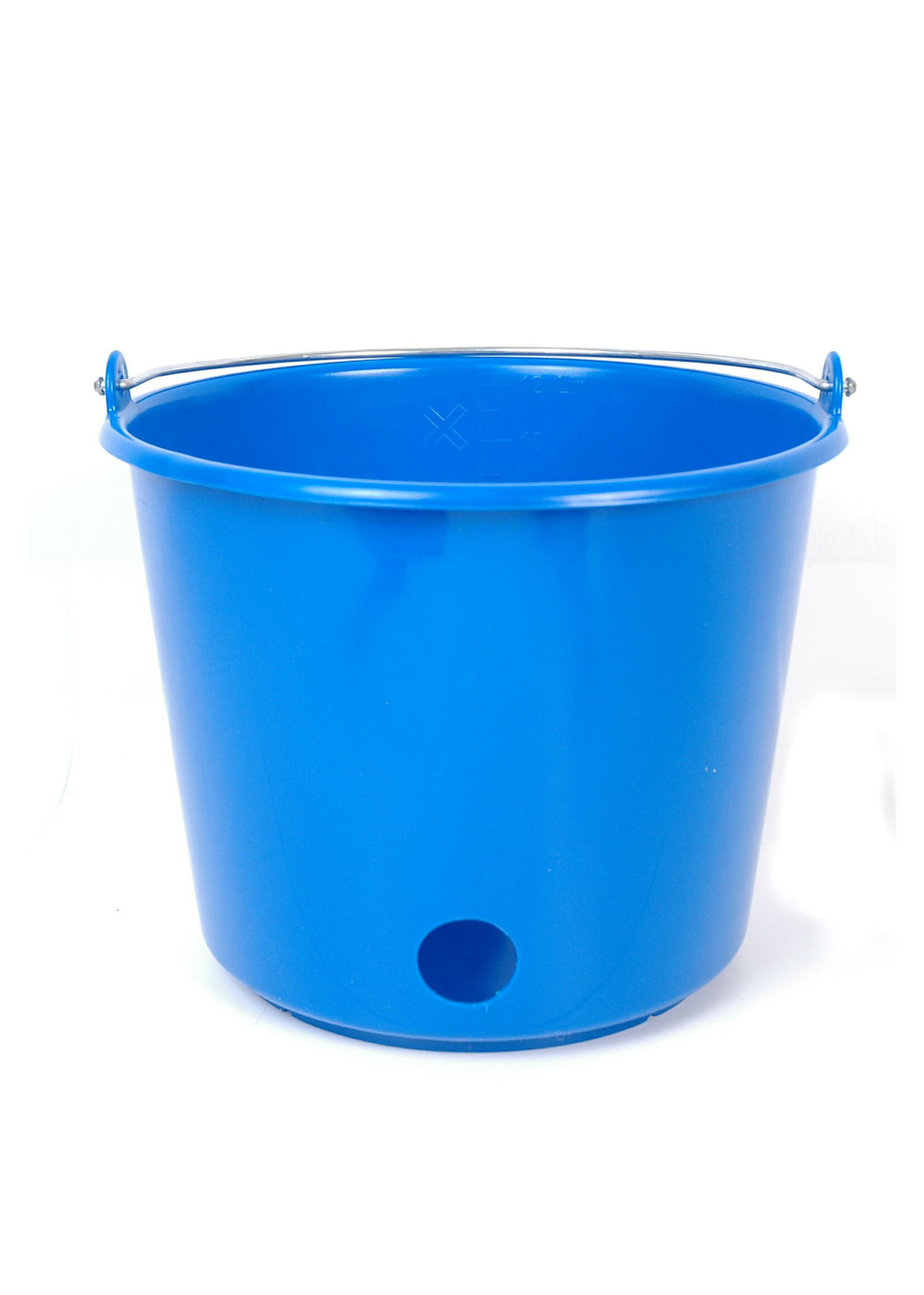 Kerbl Kalver speenemmer kunststof rond KAAL, grijs 12L.