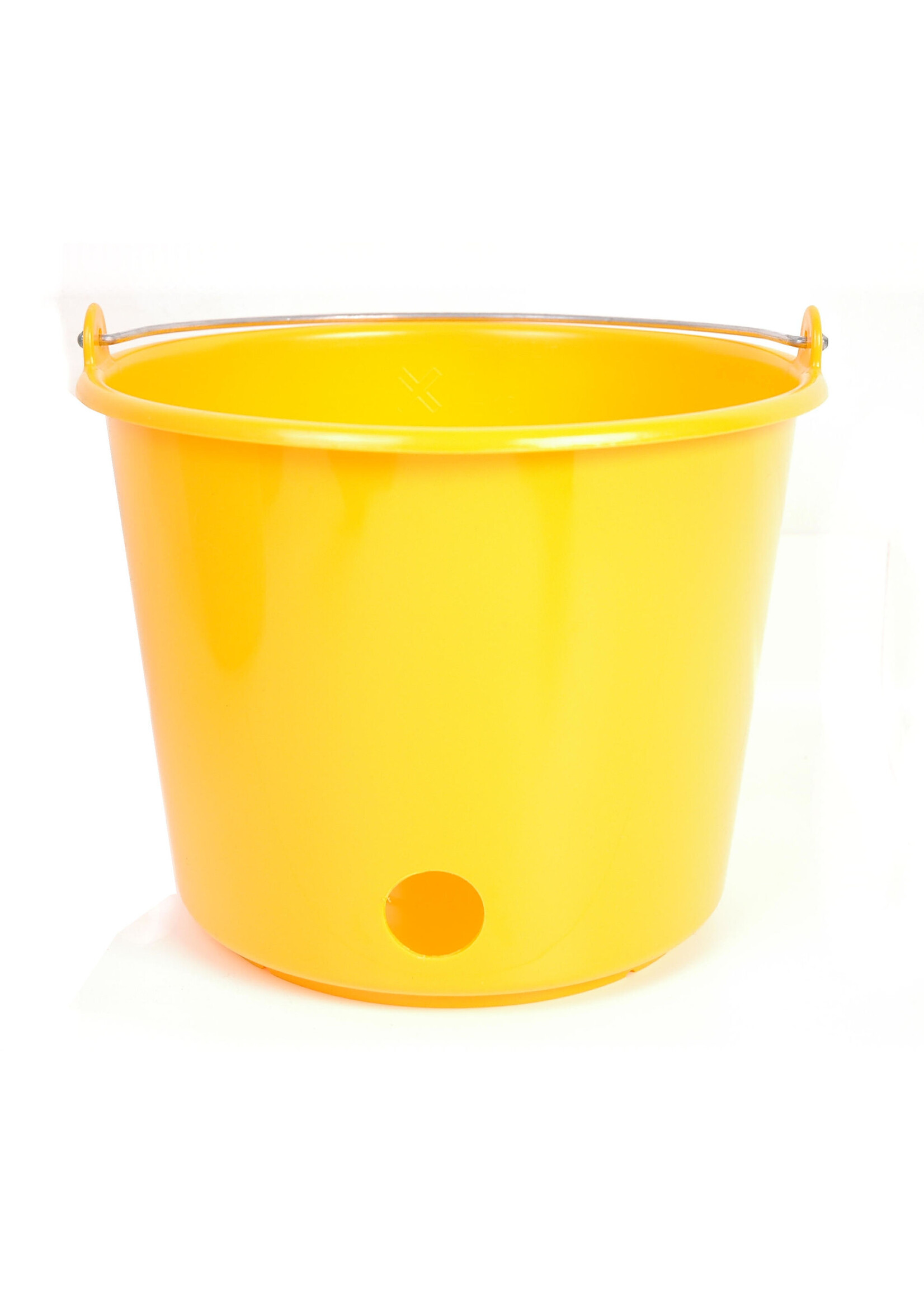 Kerbl Kalver speenemmer kunststof rond KAAL, grijs 12L.