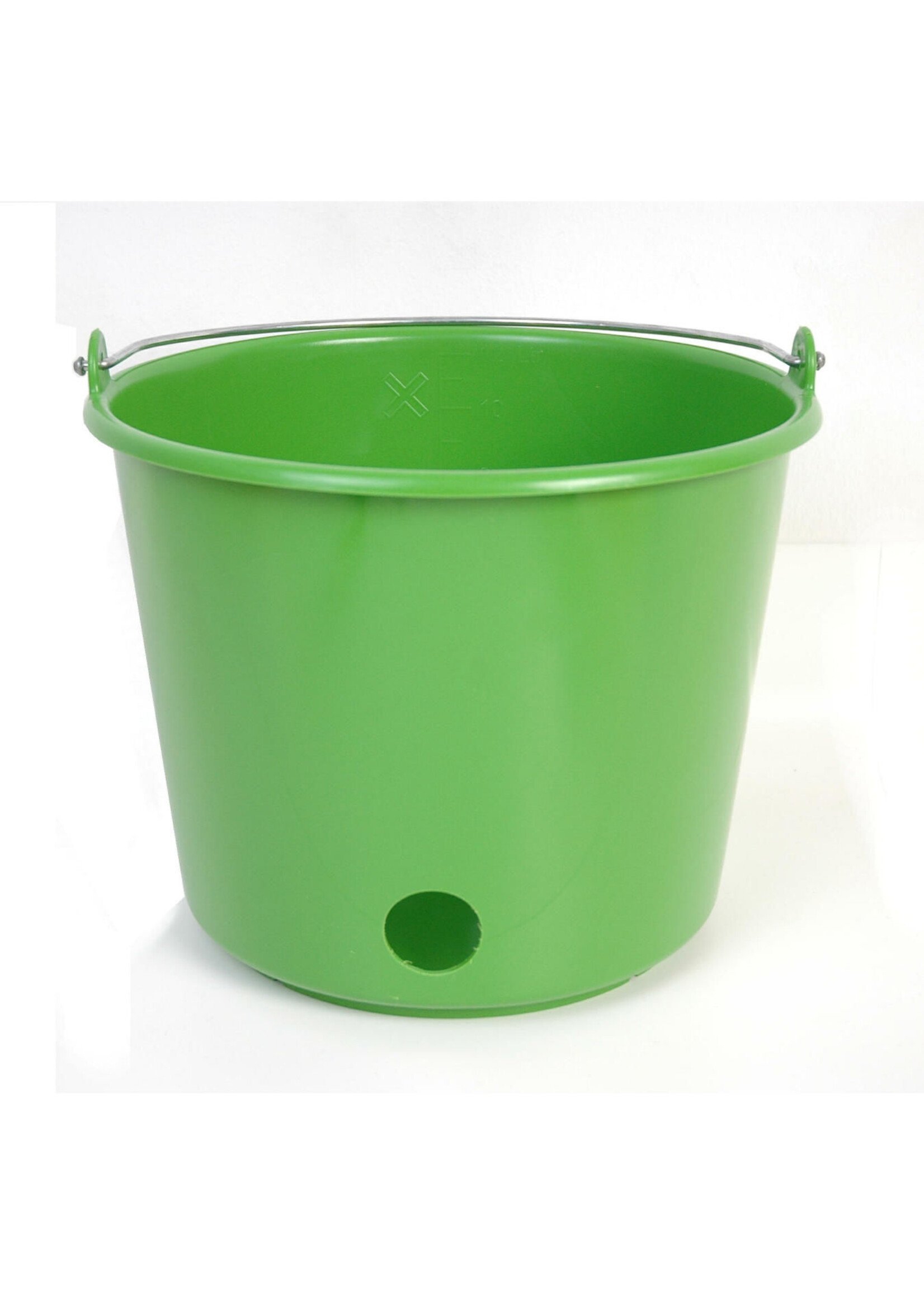 Kerbl Kalver speenemmer kunststof rond KAAL, grijs 12L.