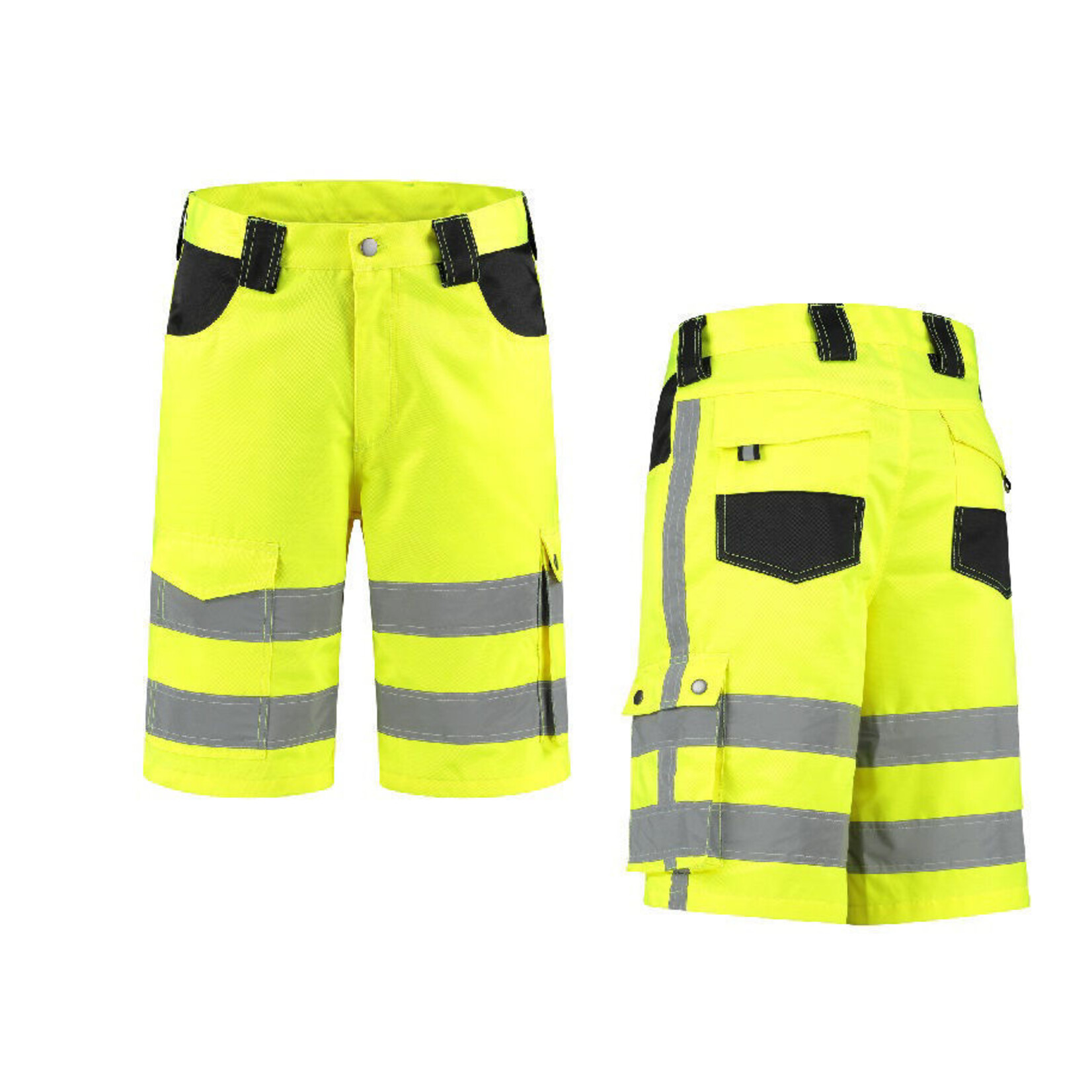 import Bermuda High Visibility RWS FluoGeel mt 44 t/m 64.