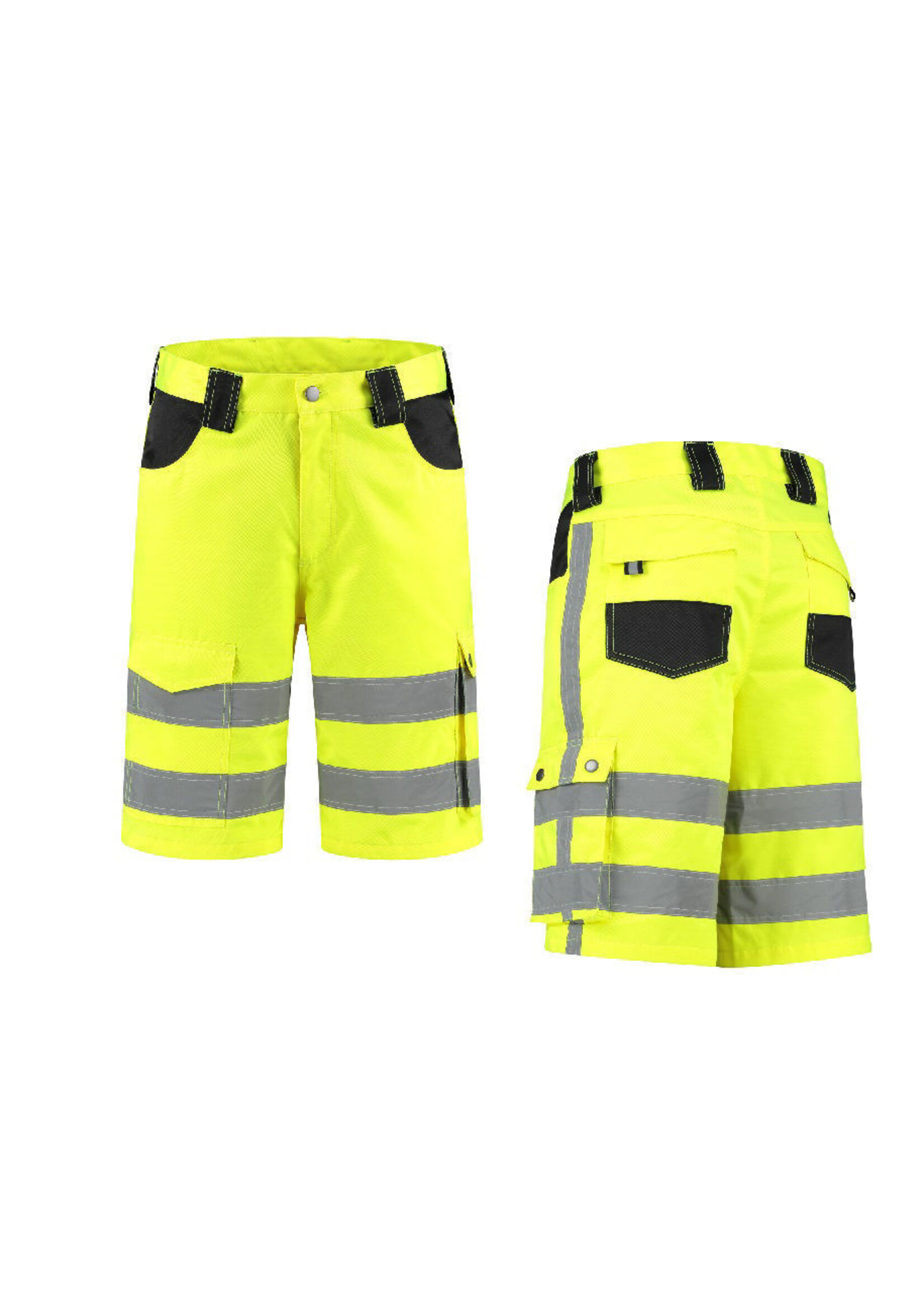 import Bermuda High Visibility RWS FluoGeel mt 44 t/m 64.