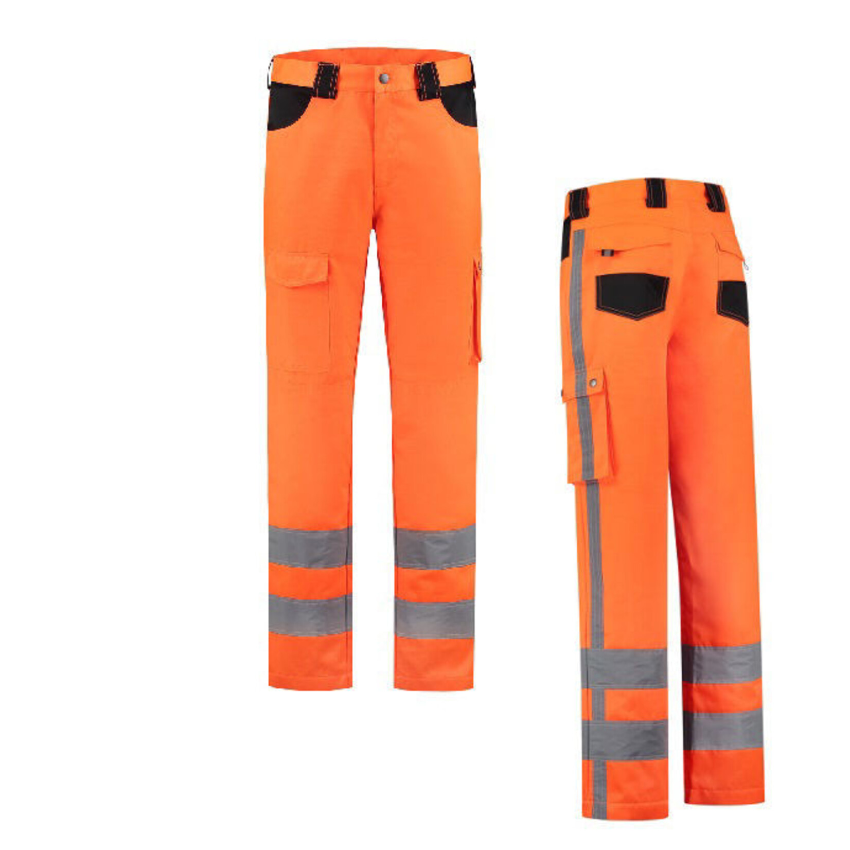 MM Werkbroek High Visibility RWS FluoOranje maat 44  t/m 64.