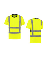 import T-Shirt High Visibility RWS Fluo Geel mt. XS t/m 4XL.
