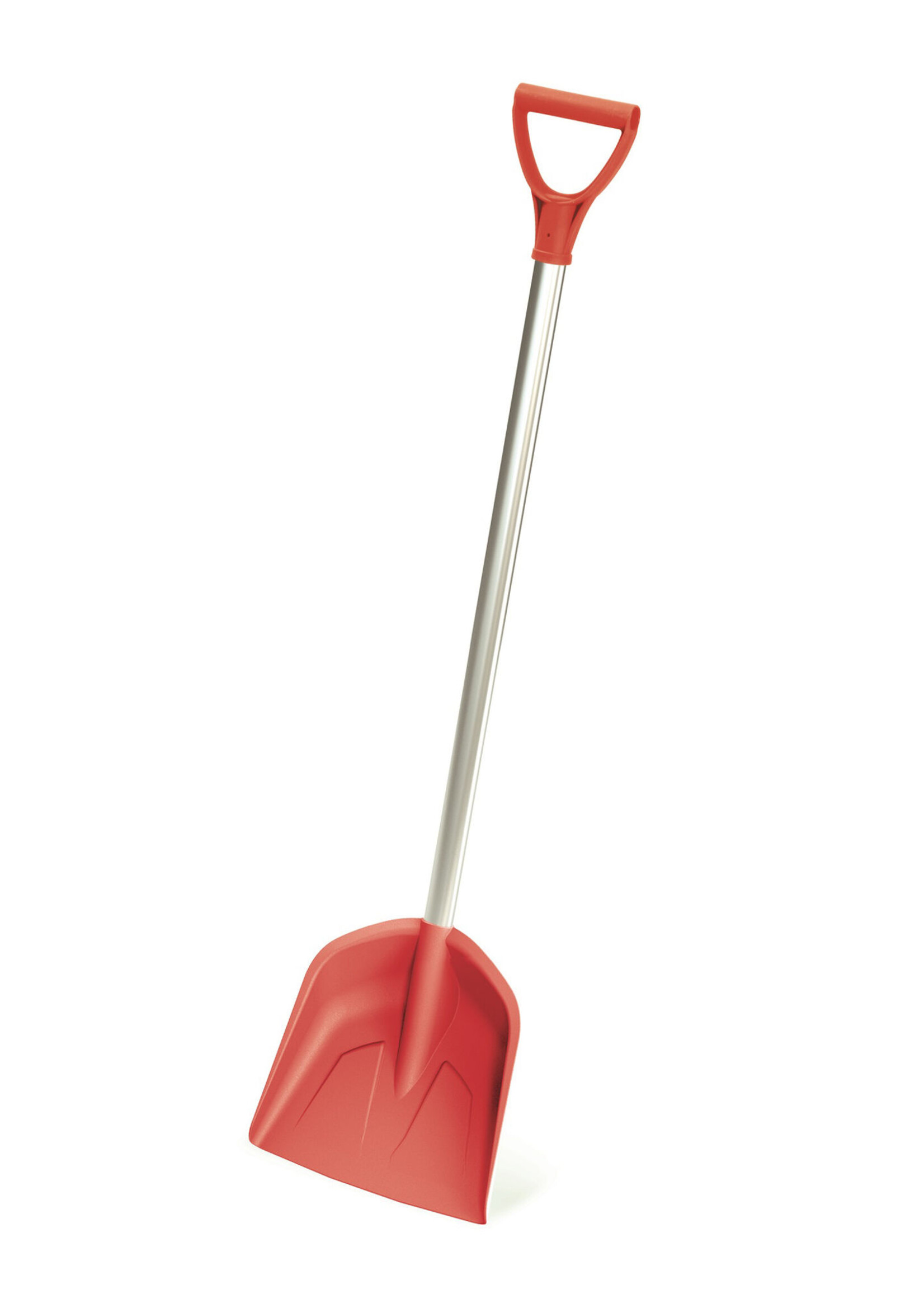 MM Eurotool  Kinder(sneeuw)schep -MM- compleet, alu.steel D-handvat. Blauw/Groen/Rood.