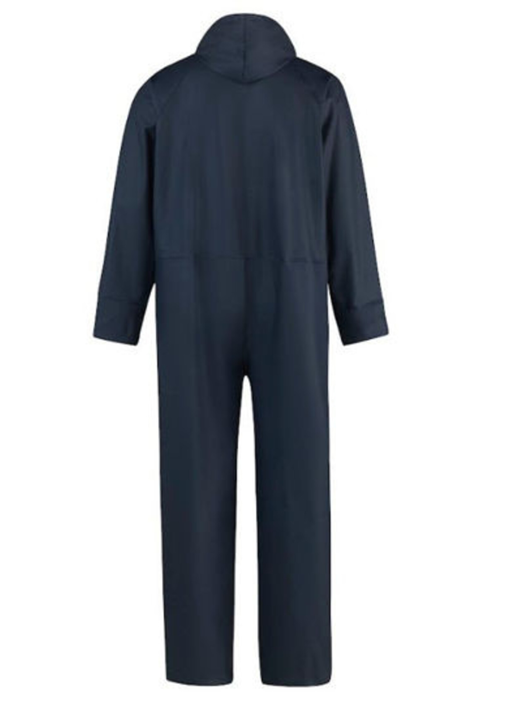 Storvik Stretch regenoverall Blauw / Groen/ zwart. mt. M t/m 3XL.