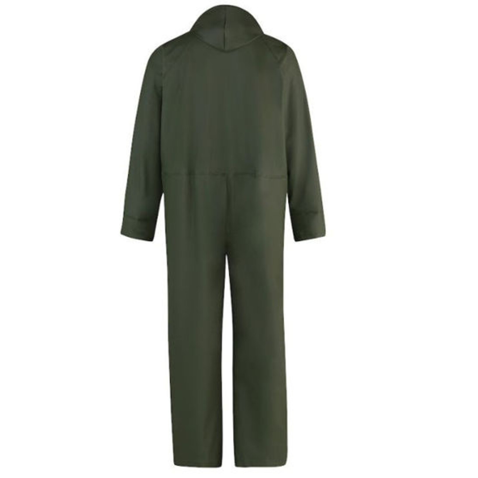 Storvik Stretch regenoverall Blauw / Groen/ zwart. mt. M t/m 3XL.