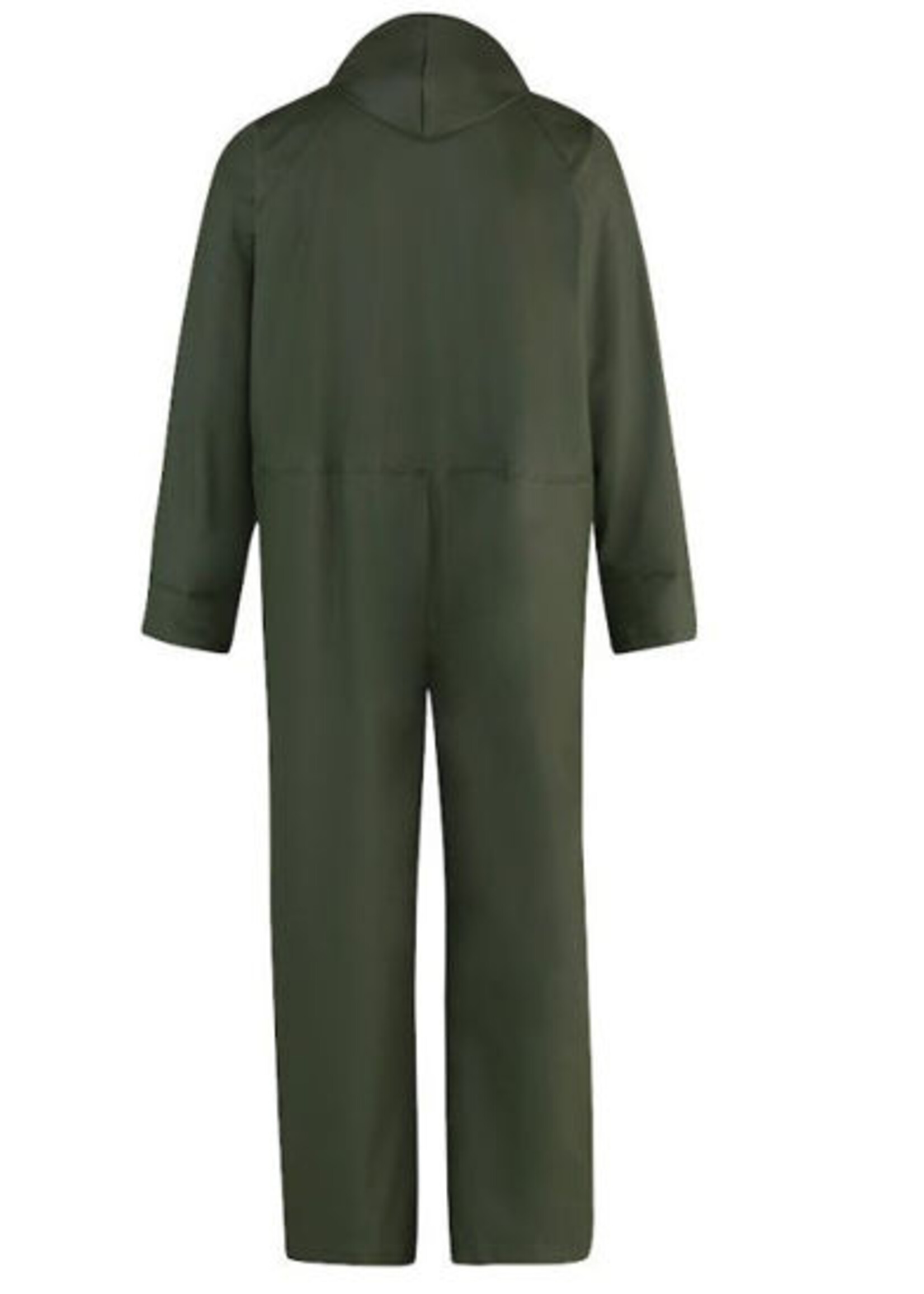 Storvik Stretch regenoverall Blauw / Groen/ zwart. mt. M t/m 3XL.