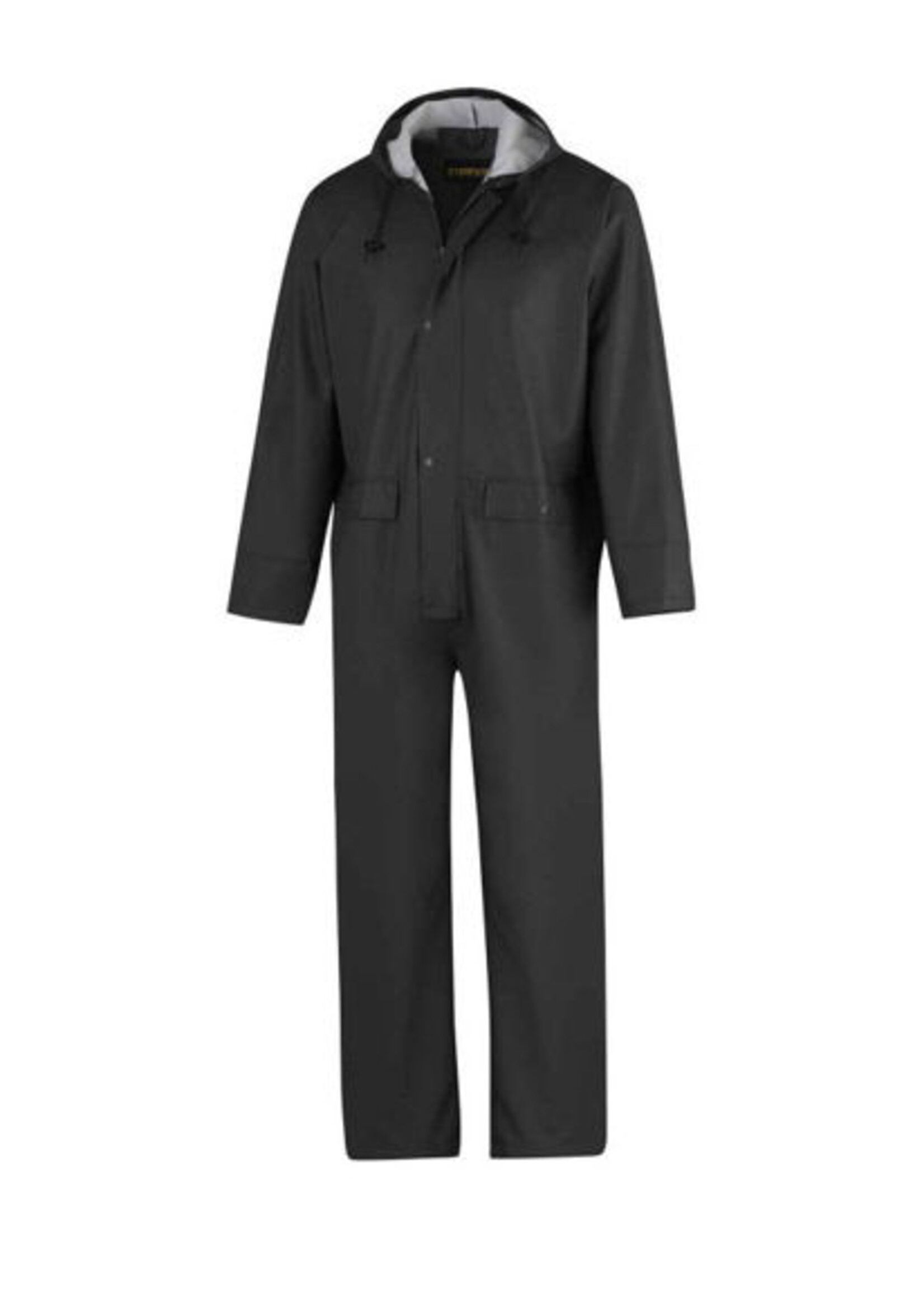 Storvik Stretch regenoverall Blauw / Groen/ zwart. mt. M t/m 3XL.