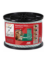 AKO Afrastering AKO Premium Ultra schrikkoord wit/groen 5.5mm-400m