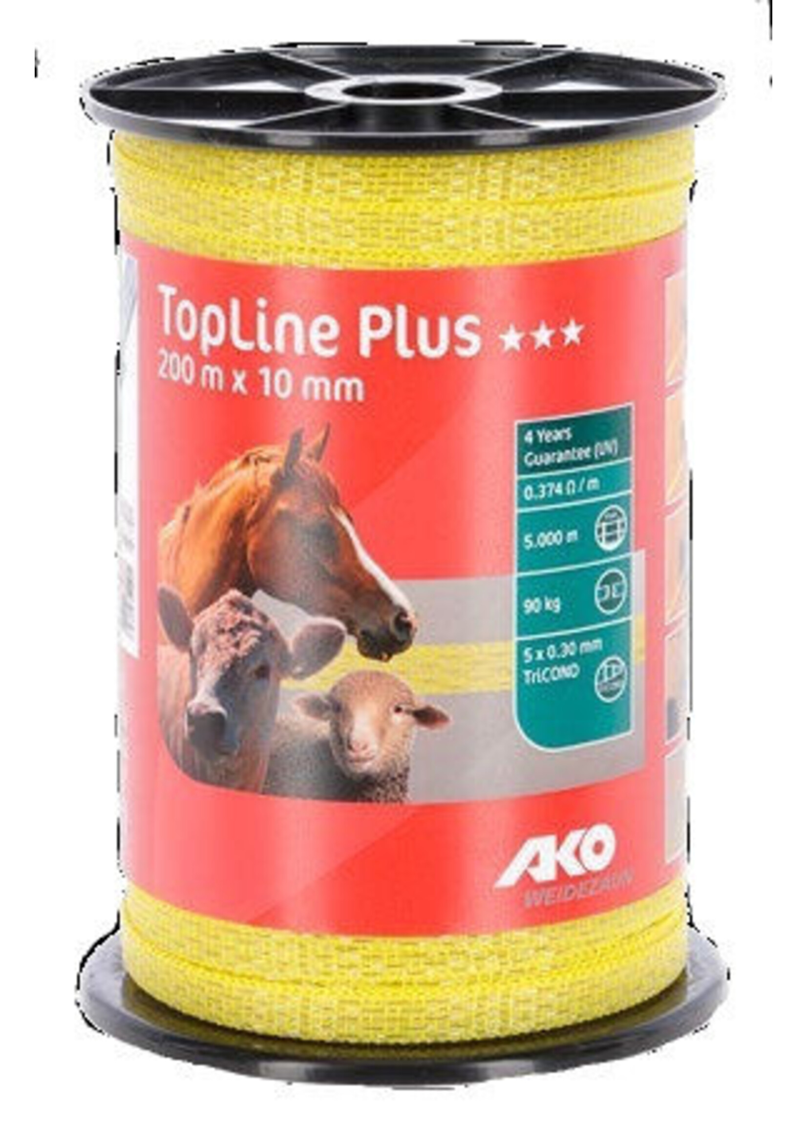 AKO Afrastering AKO TopLine Plus schriklint gekleurd 10 t/m 40mm -200m.