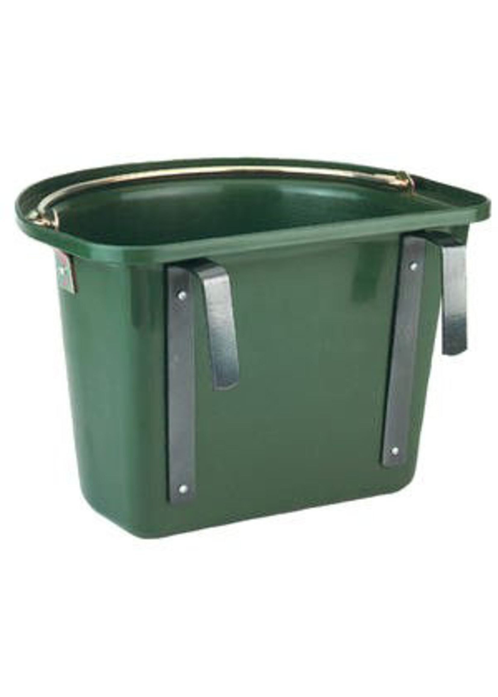 Kerbl Voeremmer met ophanghaken en hengsel, 12L. Div Kleuren.