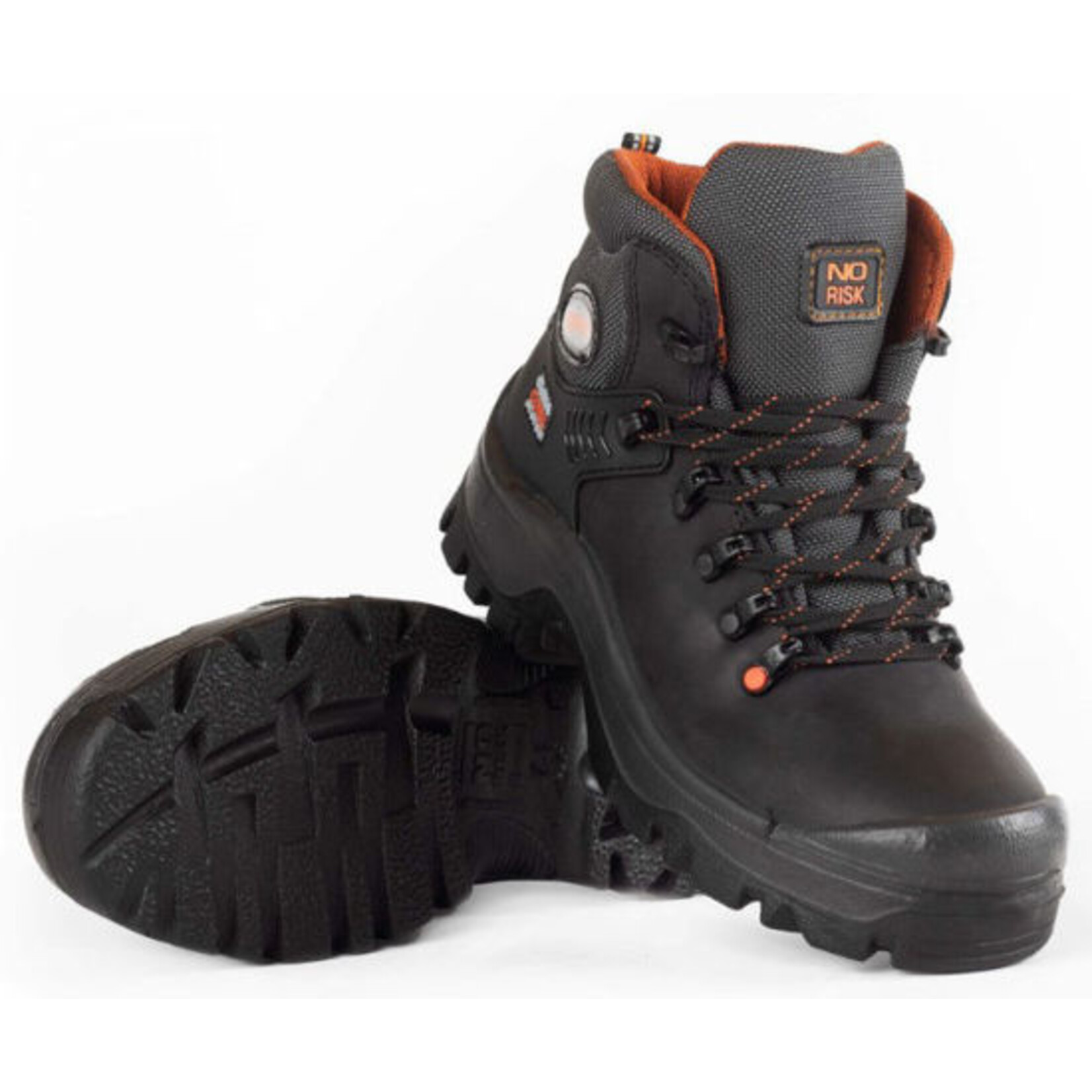 NoRisk Werkschoen NoRisk Hudson hoog zwart S3. mt. 39 t/m 48.