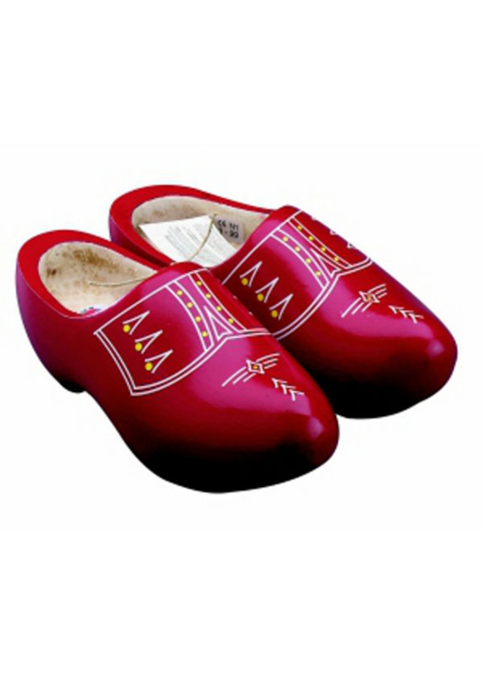 Nijhuis Klompenfabriek Klomp peppel rood