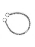 Kerbl Halsketting / slipketting hond enkel 4 mm, 60 cm verchroomd